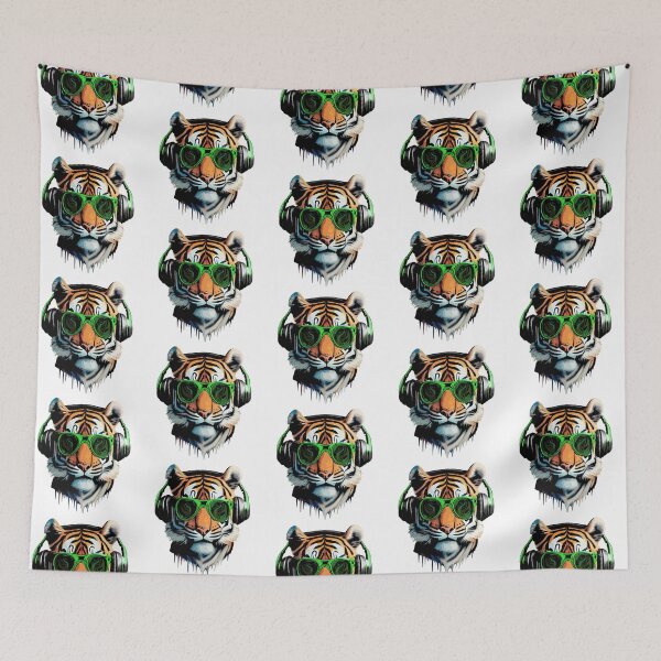 Item preview, Tiger Tunes - Green designed and sold by jdm1981.