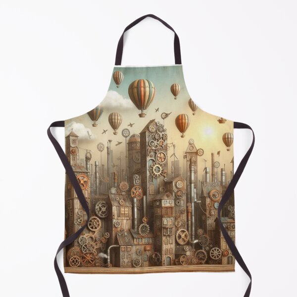 Item preview, Steampunk Cityscape designed and sold by kyxur.
