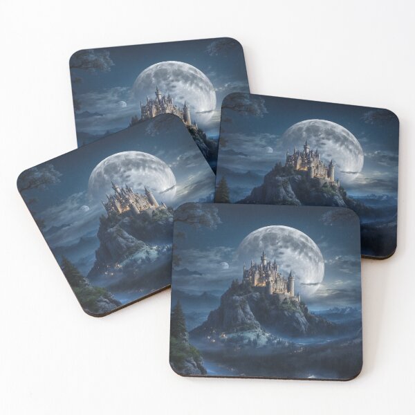 Item preview, Moonlit Castle Vista designed and sold by Sadia  Jannat.