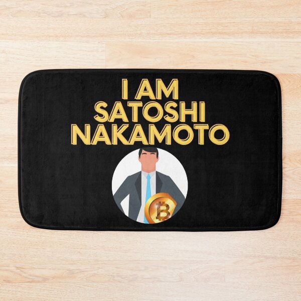 Item preview, I am Satoshi Nakamoto (Bitcoin Design) designed and sold by SmartDesignByBB.