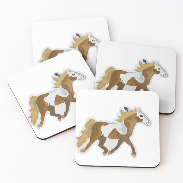 Item preview, Rain- Spirit Stallion of the Cimarron GOUACHE PAINTING designed and sold by Abby Art Studio.
