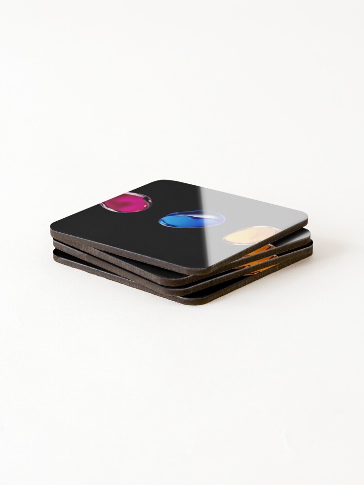 Thumbnail 4 of 5, Coasters (Set of 4), Color Drops designed and sold by TERRAMED.