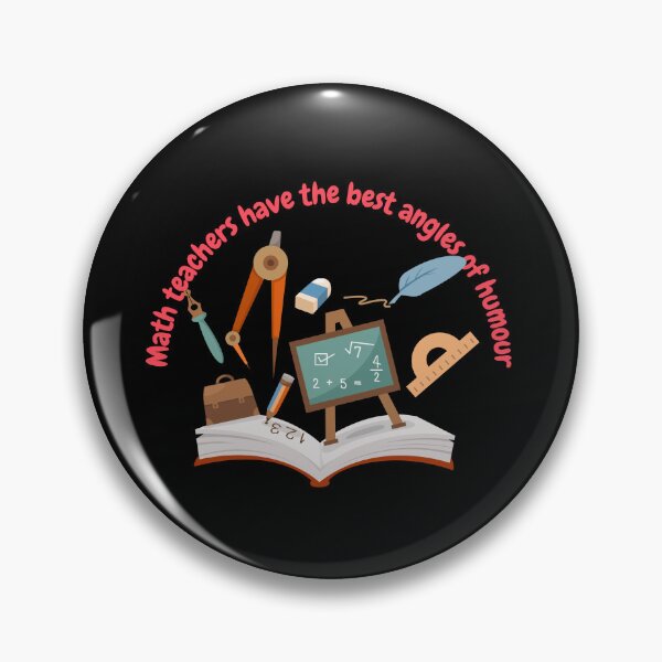 Item preview, Math teachers have the best angles of humour, funny math designed and sold by NoetherSym.