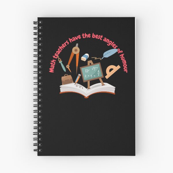 Item preview, Math teachers have the best angles of humour, funny math designed and sold by NoetherSym.