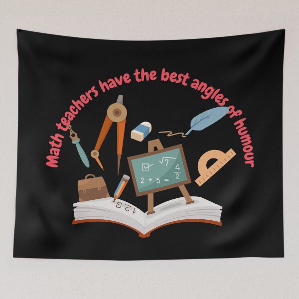 Item preview, Math teachers have the best angles of humour, funny math designed and sold by NoetherSym.
