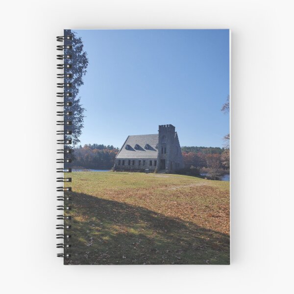 Item preview, The Old Stone Church in the fall designed and sold by Beautyoftheout.