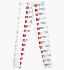 Iconic Wisconsin Tweet Leggings