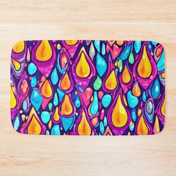 Item preview, Vibrant Tear Patterns Art designed and sold by Health And Fitness Posts e-Store.