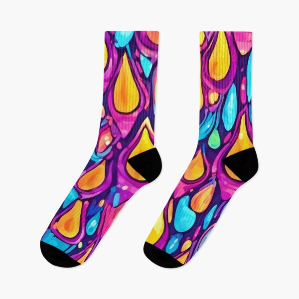 Item preview, Vibrant Tear Patterns Art designed and sold by Health And Fitness Posts e-Store.