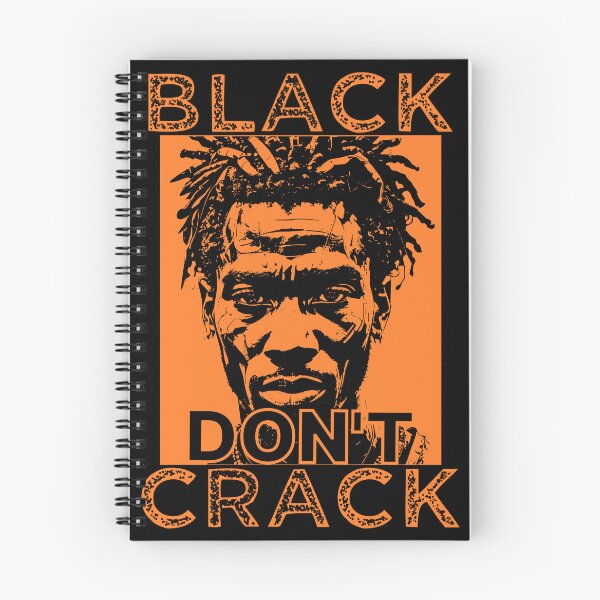 Item preview, BLACK DON'T CRACK ORANGE designed and sold by Marni Scofidio Desi9ns.