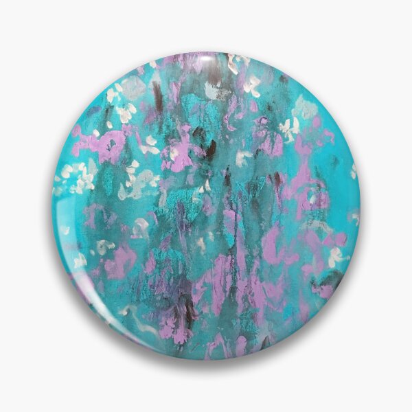 Item preview, Flowers in blue and pink designed and sold by Gela Mikava.