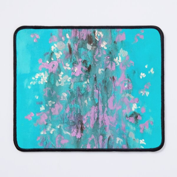 Item preview, Flowers in blue and pink designed and sold by Gela Mikava.