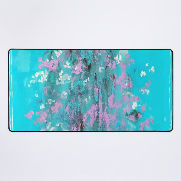Item preview, Flowers in blue and pink designed and sold by Gela Mikava.