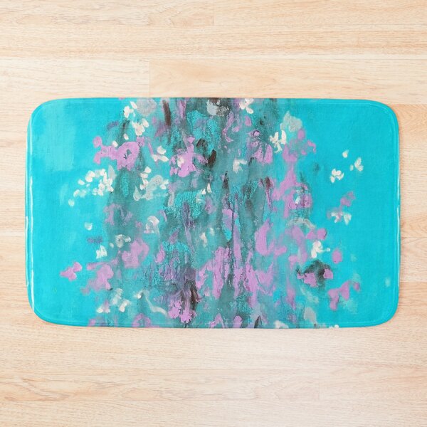 Item preview, Flowers in blue and pink designed and sold by Gela Mikava.