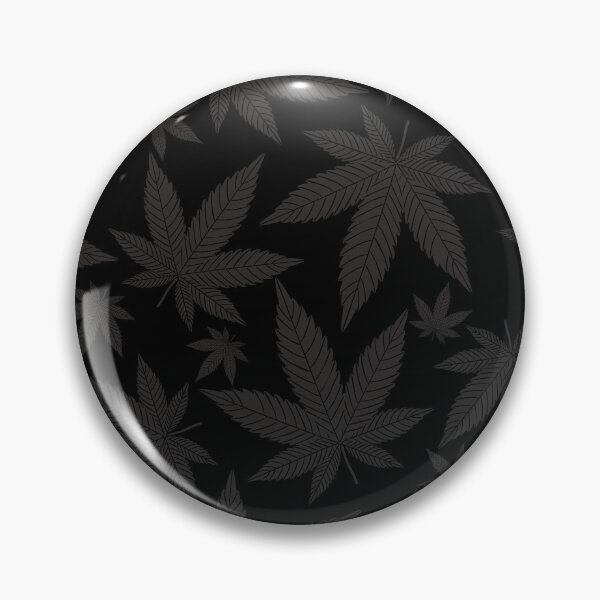 Item preview,  Black/Graphite Marijuana leaf pattern designed and sold by Studio Vickn.