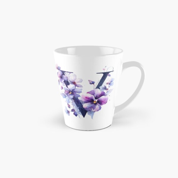 VIOLETS LETTER V Tall Mug