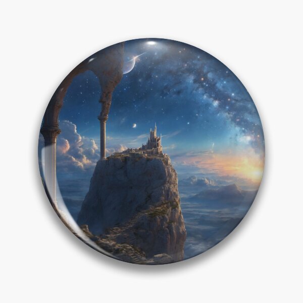 Item preview, Celestial Fortress Overlook designed and sold by Sadia  Jannat.