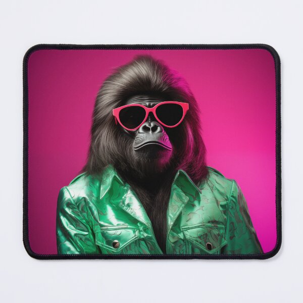 Item preview, Gorilla Glam: Fierce and Fabulous - Funny Gorilla  designed and sold by MonicaGoDesign.