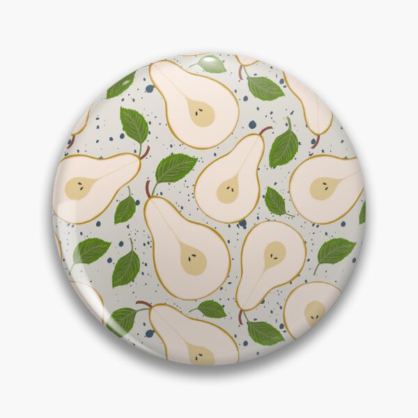 Item preview, Modern Pear Design with Grey Speckled Texture designed and sold by Tired-Starling.