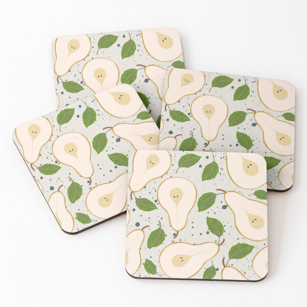 Item preview, Modern Pear Design with Grey Speckled Texture designed and sold by Tired-Starling.