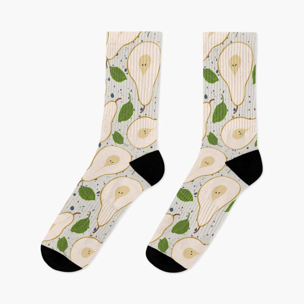 Item preview, Modern Pear Design with Grey Speckled Texture designed and sold by Tired-Starling.