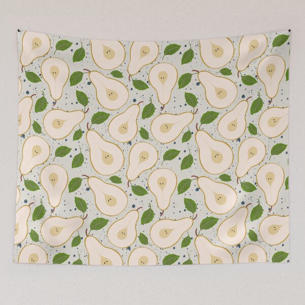 Item preview, Modern Pear Design with Grey Speckled Texture designed and sold by Tired-Starling.