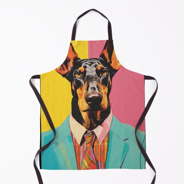 Item preview, Doberman Pinscher in a turquoise suit designed and sold by luvandsocial.