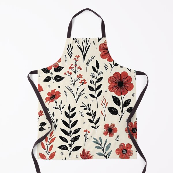 Item preview, A close up of a red flower pattern designed and sold by Haji Kamora.