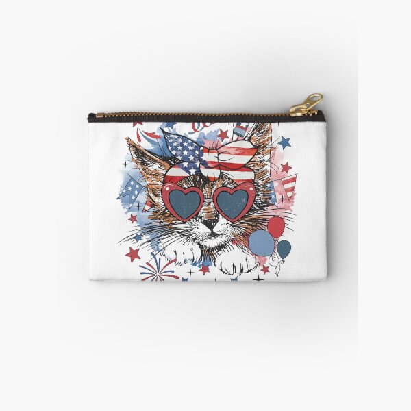 Item preview, Cat patriotic. 4th of July cat mom. Independence day designed and sold by godleo.