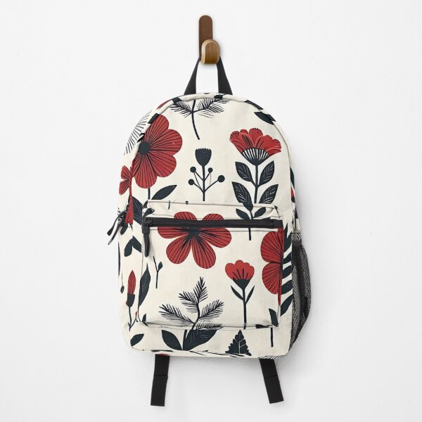 Item preview, A close up of a red flower pattern designed and sold by Haji Kamora.