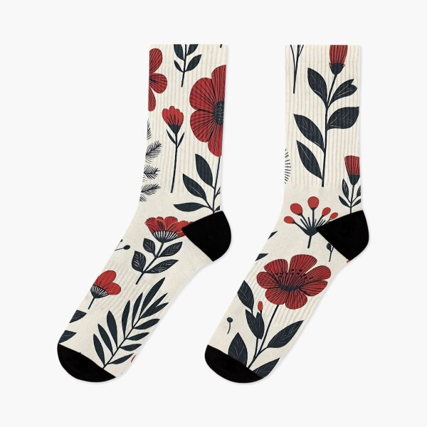 Item preview, A close up of a red flower pattern designed and sold by Haji  Kamora.
