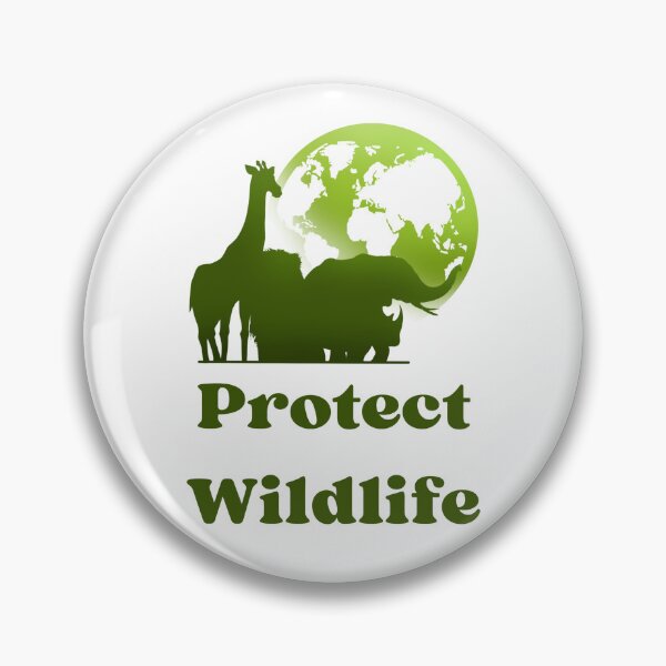 Item preview, Protect Wildlife. African Wildlife Animals Earth Ecosystem designed and sold by Rebel-Design.