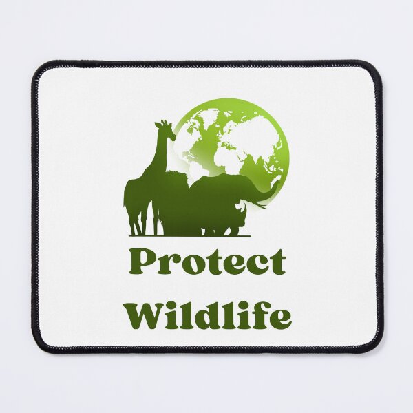 Item preview, Protect Wildlife. African Wildlife Animals Earth Ecosystem designed and sold by Rebel-Design.