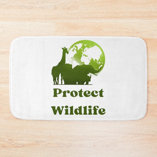 Item preview, Protect Wildlife. African Wildlife Animals Earth Ecosystem designed and sold by Rebel-Design.