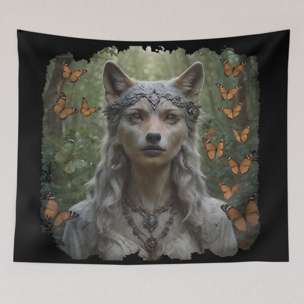 Item preview, wolf designed and sold by duhnnae.