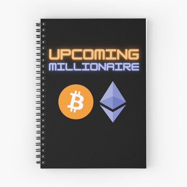 Item preview, Upcoming Millionaire (Bitcoin and Ethereum Design) designed and sold by SmartDesignByBB.