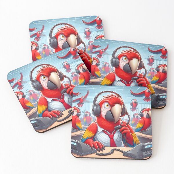 Item preview, Call Center Parrot designed and sold by nunoelias.