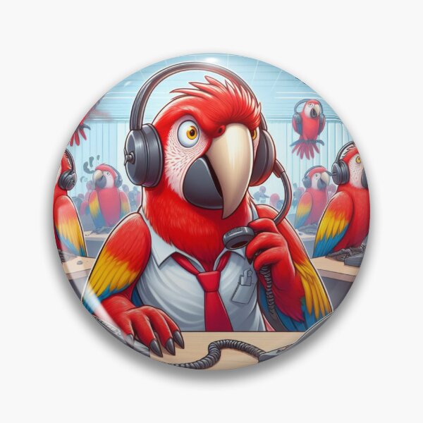 Item preview, Call Center Parrot designed and sold by nunoelias.