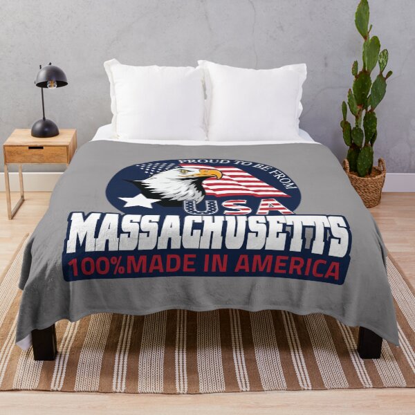 Item preview, Proud to be from America - state of MASSACHUSETTS- USA designed and sold by LareTash.