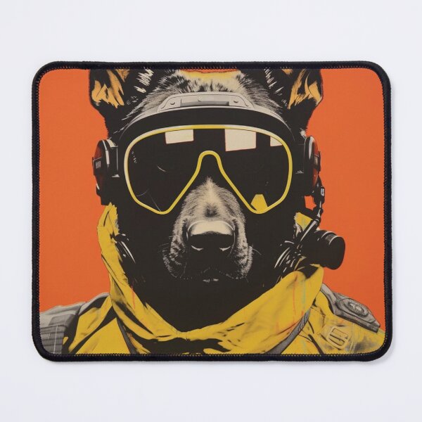 Item preview, Malinois Skydiver - Belgian Shepherd Goggles designed and sold by luvandsocial.