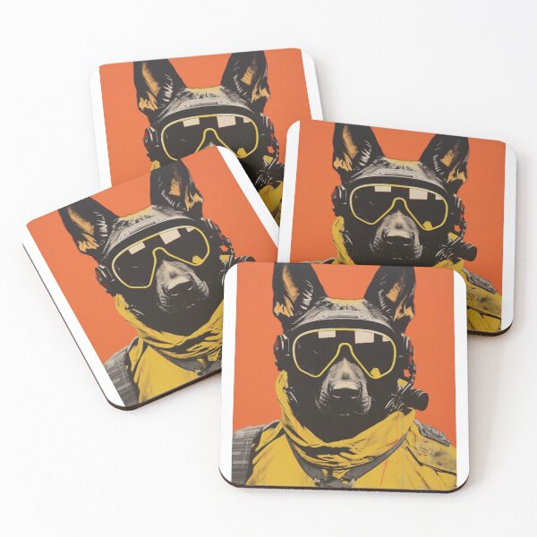 Item preview, Malinois Skydiver - Belgian Shepherd Goggles designed and sold by luvandsocial.