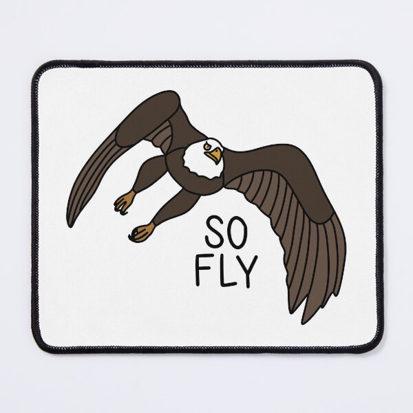 Item preview, SO FLY (Bald Eagle) designed and sold by chicorycreative.