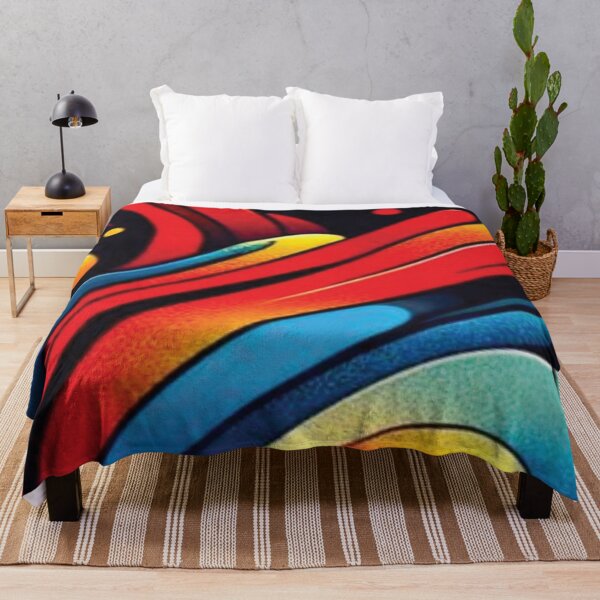 Item preview, Vibrant Abstract Color Burst Design designed and sold by delohill.