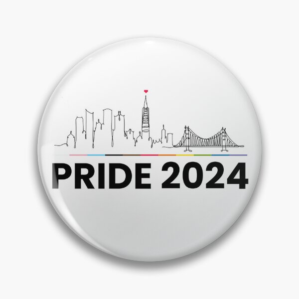 Item preview, Pride 2024 cityscape designed and sold by FanWare.