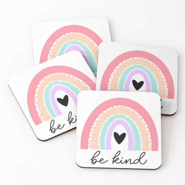 Item preview, Be Kind Rainbow (black lettering) designed and sold by keaCo24.