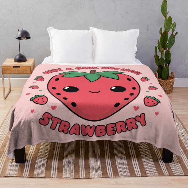 Item preview, JUST A GIRL WHO LOVES STRAWBERRY designed and sold by 123ks.