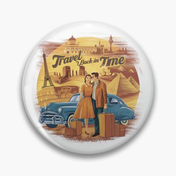 Item preview, Travel Back in Time designed and sold by trendybutterfly.