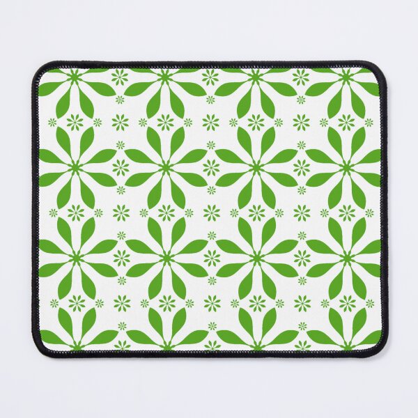 Item preview, Green flower pattern designed and sold by CreativeWorld96.