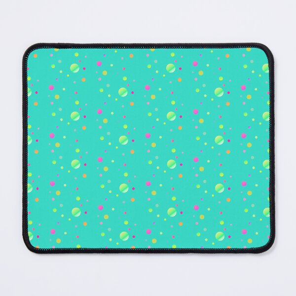 Item preview, Teal Green multicolor dotted pattern | green blue multi color dots designed and sold by lausn.