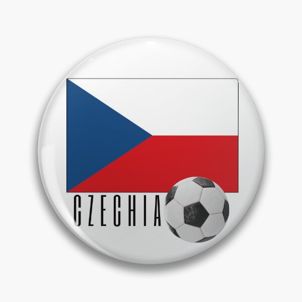 Item preview, Flag of Czechia with a Football designed and sold by Frasmosa.